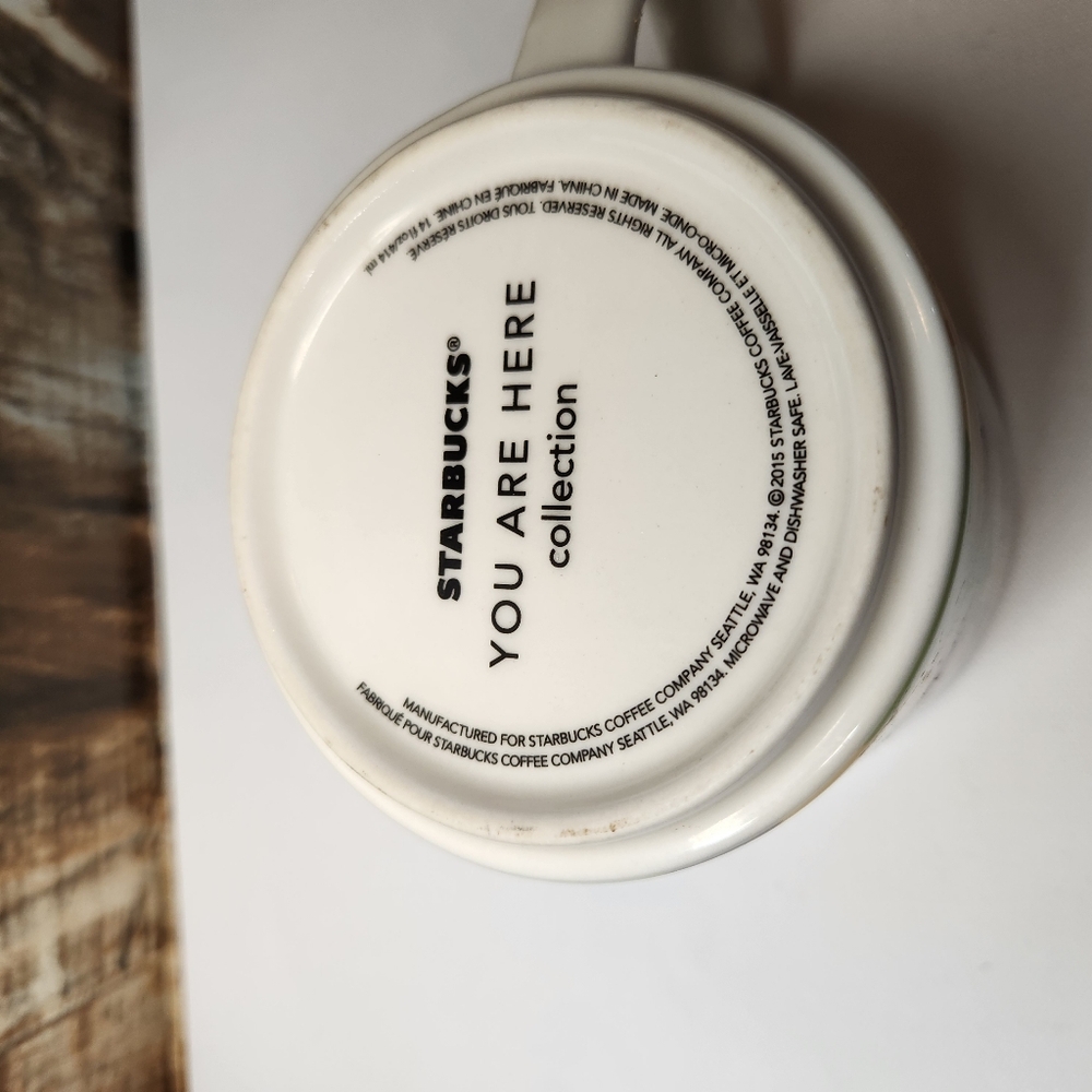 Starbucks Colorado State You Are Here Series Coffee Tea Mug Outdoors Camping - Picture 4 of 6
